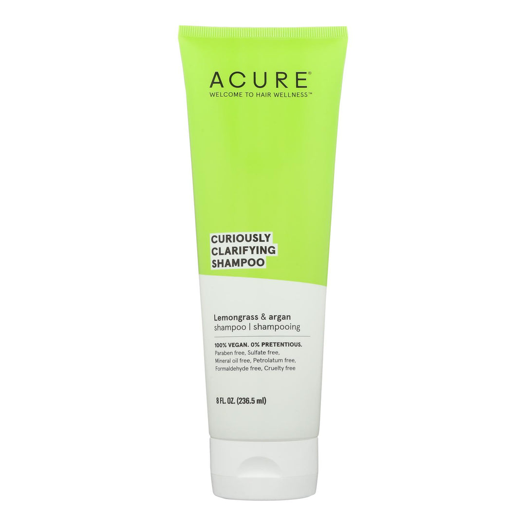 Acure - Shampoo Lmngrass Clarify - 1 Each-8 Fz - Maras Green